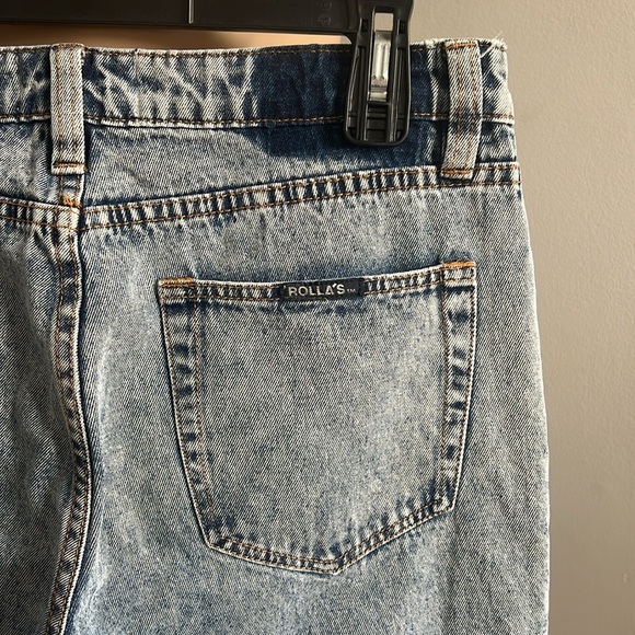 ROLLAS RELAXO CHOP BOGAN BLUE PANT Jeans Size 32 - Picture 9 of 13